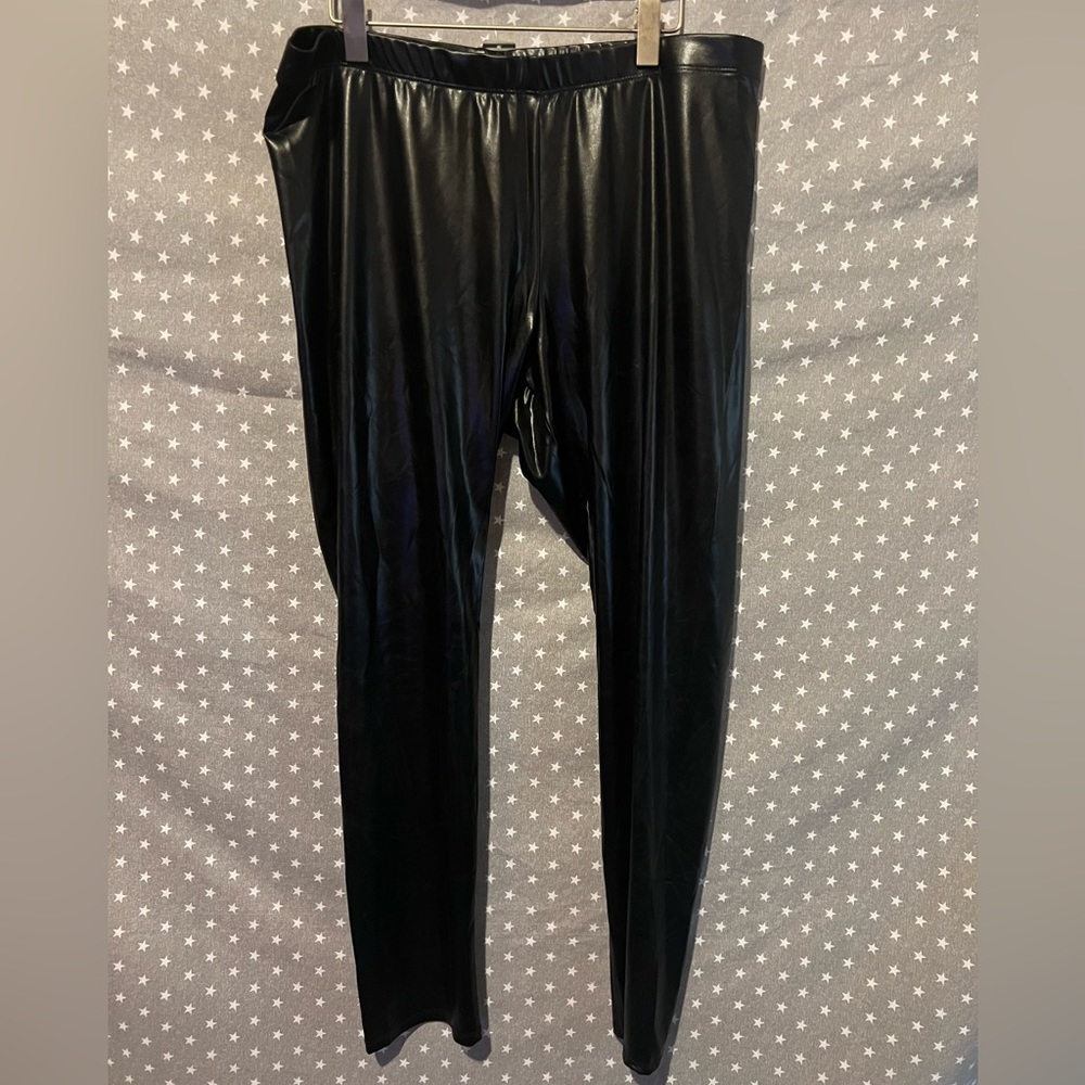 Addition Elle Liquid Shine Leggings Sz 3X NWT